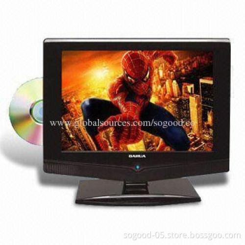 15.4-inch LCD-DVD Combo, Built-in DVD Player, Supports CD, MP3, MP4, VCD, DVD, DivX and More